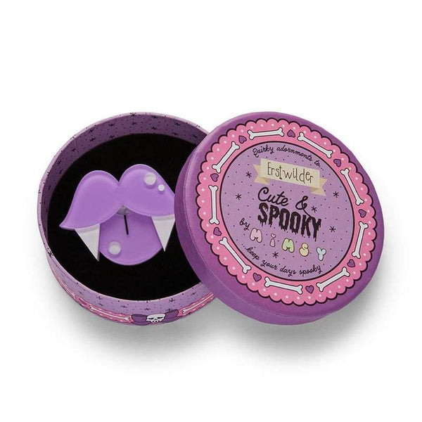 Erstwilder - Eternal Kiss Vampire Brooch - Cute & Spooky by Mimsy (2021)