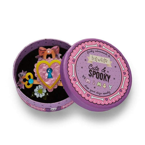 Erstwilder - Key to Your Heart Brooch - Cute & Spooky by Mimsy (2021)