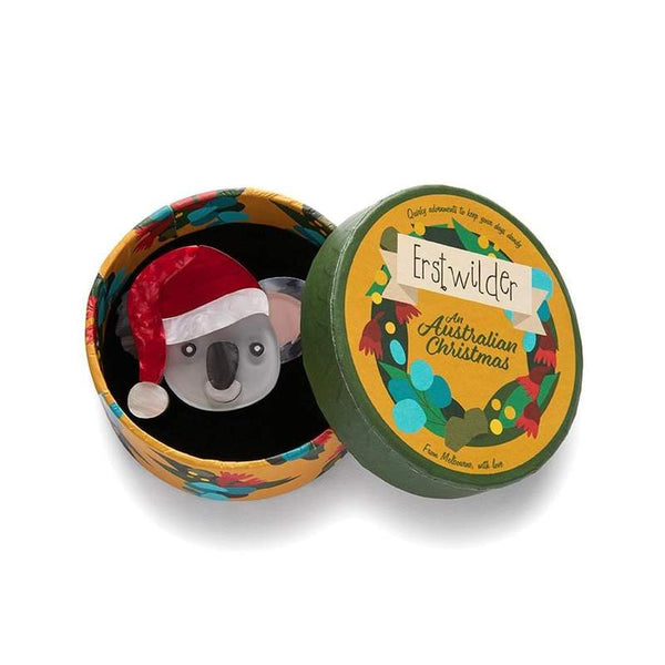 Erstwilder - Koala Claus Brooch - An Australian Christmas (2021)