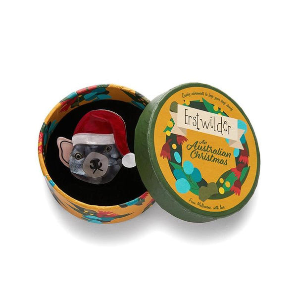 Erstwilder - Tassie Claus Brooch - An Australian Christmas (2021)
