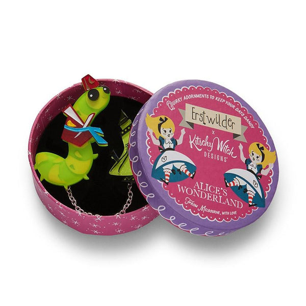 Erstwilder - Advice from a Caterpillar Double Brooch - Kitschy Witch (2020)