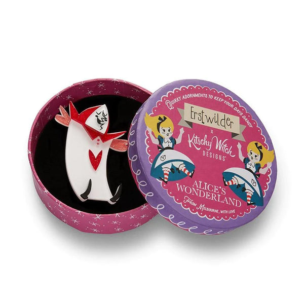 Erstwilder - Knave of Hearts Brooch - Kitschy Witch (2021)