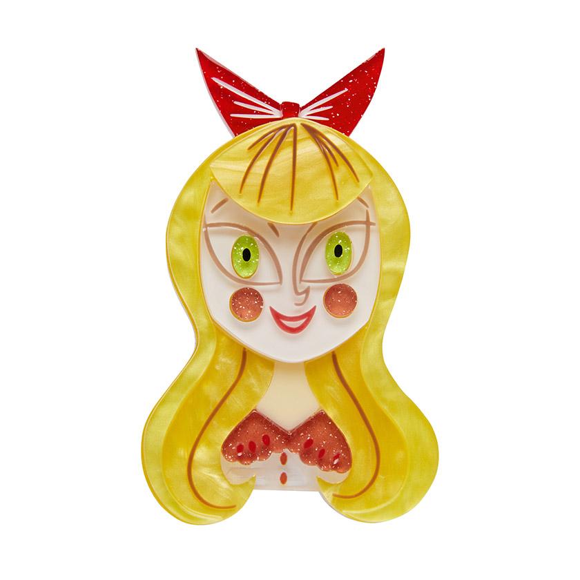 Erstwilder - A Curiouser Alice Brooch - Kitschy Witch (2021)