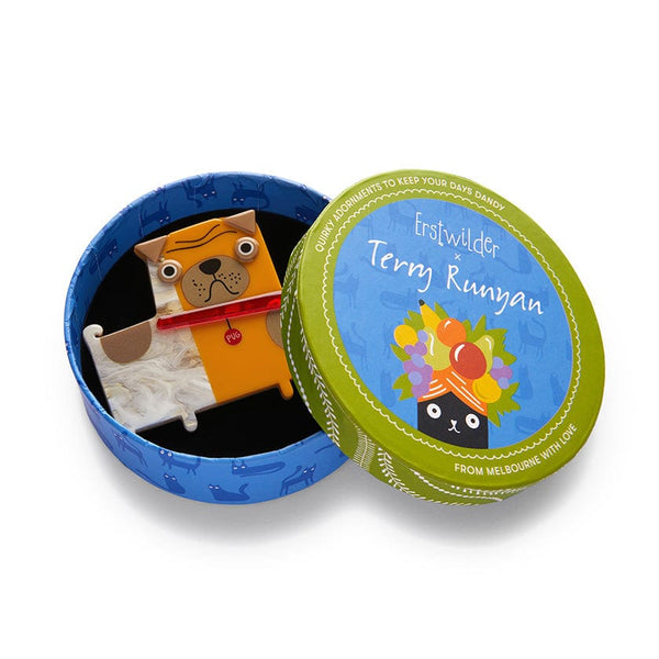 Erstwilder - Order of The Pug Brooch - Terry Runyan (2023)