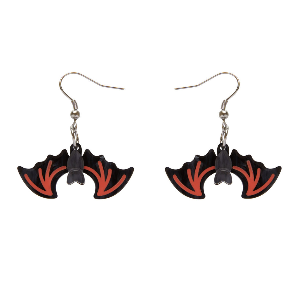 Erstwilder - Bite Night Bat Earrings - Out of The Shadows (2019)