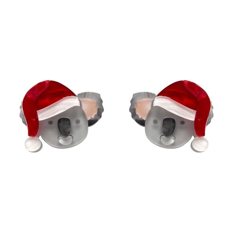 Erstwilder - Koala Claus Earrings - An Australian Christmas (2021)