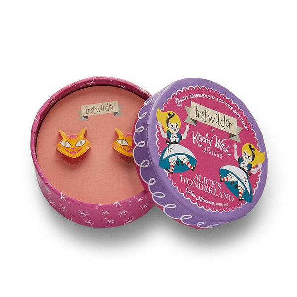 Erstwilder - The Cheshire Cat Earrings - Kitschy Witch (2021)