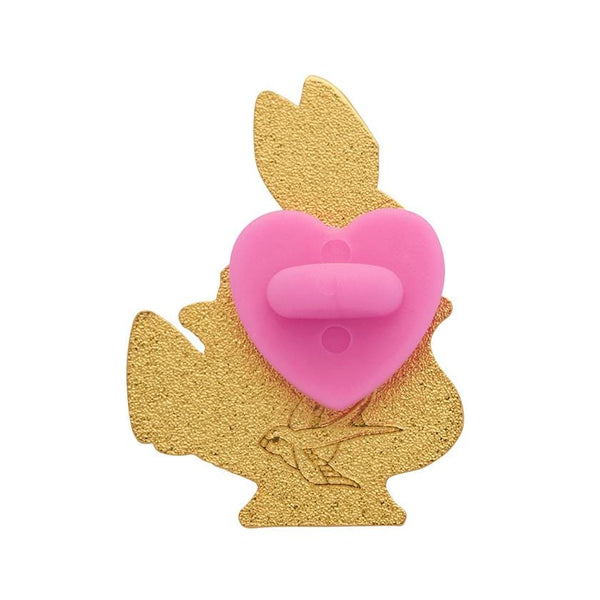 Erstwilder - Follow the White Rabbit Enamel Pin - Kitschy Witch (2021)