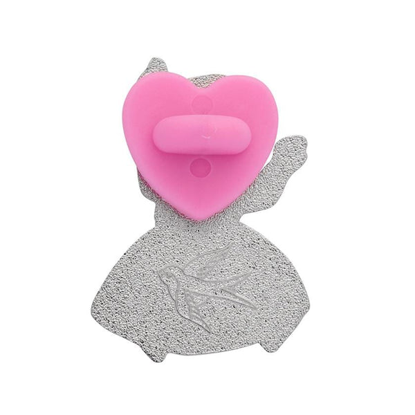 Erswilder - Alice Down the Rabbit Hole Enamel Pin - Kitschy Witch (2021)