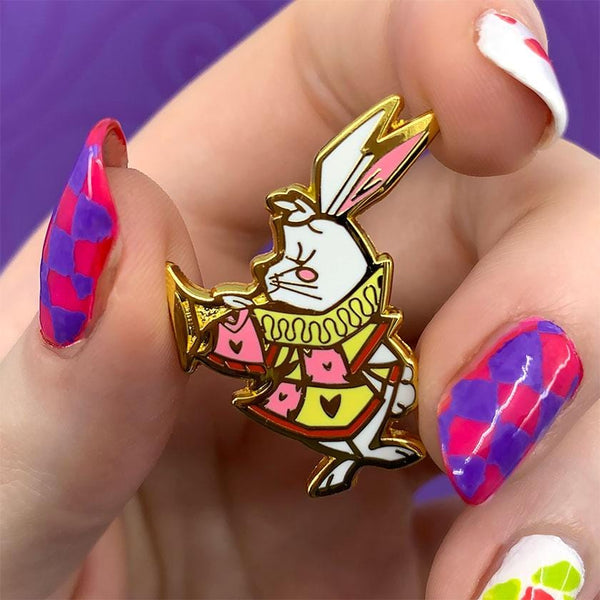 Erstwilder - The White Rabbit Announces Enamel Pin - Kitschy Witch (2021)