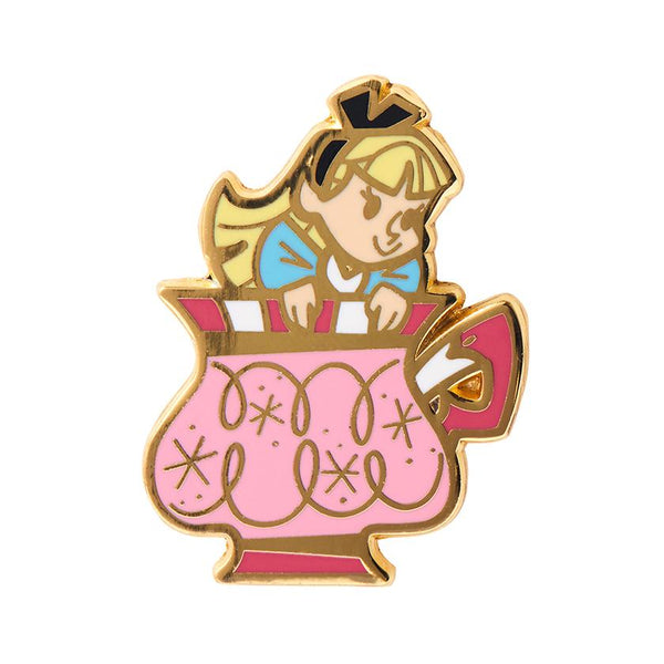 Erstwilder - Always Tea Time, Alice Enamel Pin - Kitschy Witch (2021)