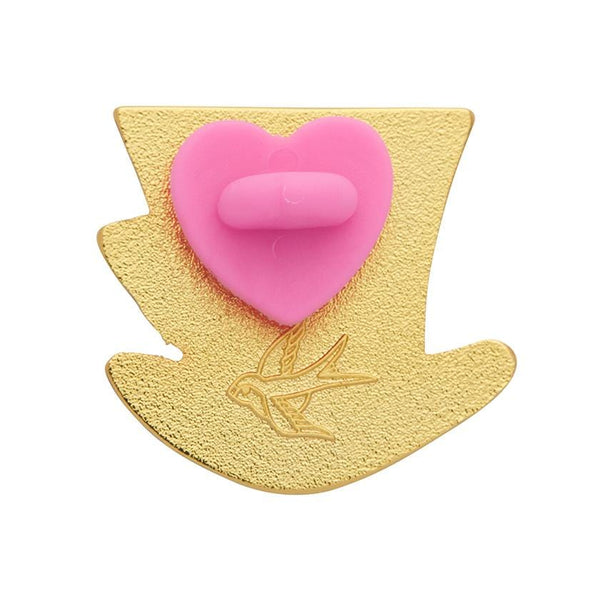 Erstwilder - Mad Hatter's Tea Party Hat Enamel Pin - Kitschy Witch (2021)