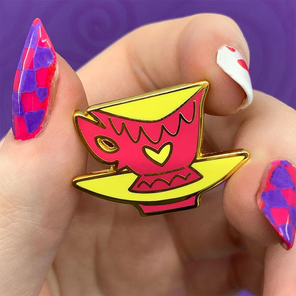 Erstwilder - Mad Hatter's Tea Party Cup Enamel Pin - Kitschy Witch (2021)