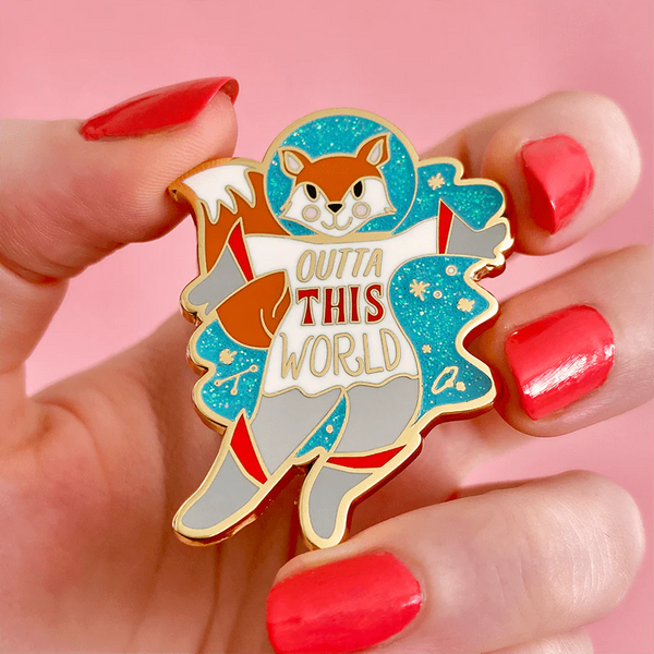 Erstwilder - Outta This World Enamel Pin - Liz Harry