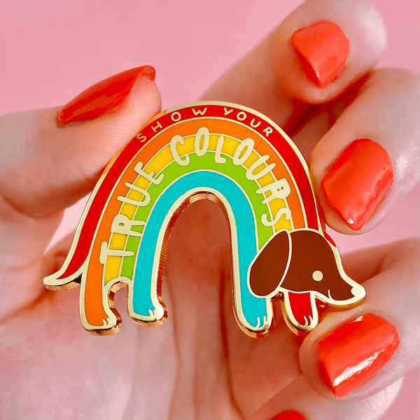 Erstwilder - True Colours Enamel Pin - Liz Harry