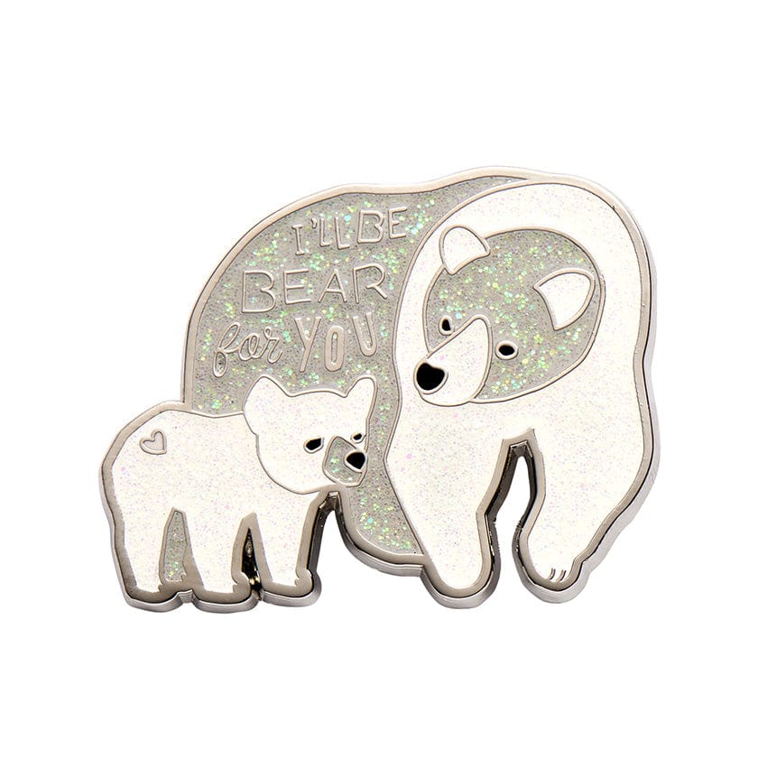 Erstwilder - I'll be Bear for You Enamel Pin - Liz Harry