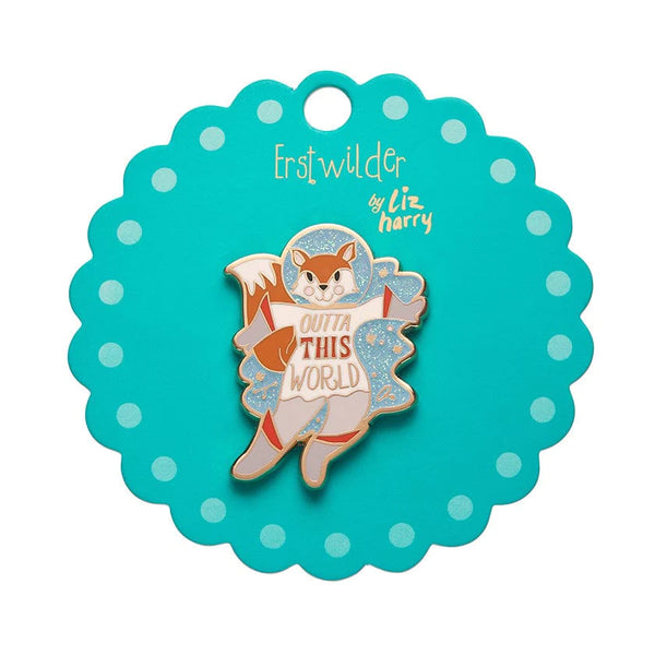 Erstwilder - Outta This World Enamel Pin - Liz Harry