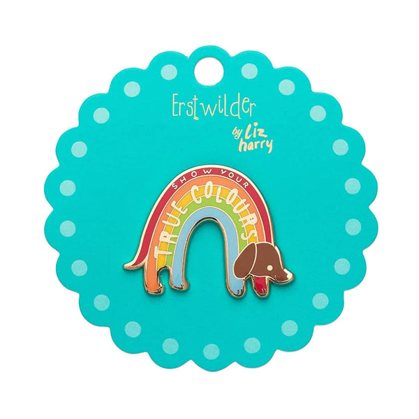 Erstwilder - True Colours Enamel Pin - Liz Harry