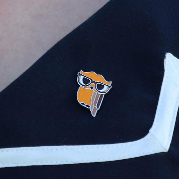 Erstwilder - Waldo the Wacky Wise Owl Enamel Pin