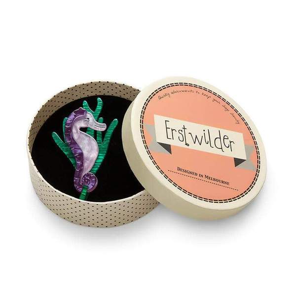 Erstwilder - Sandy the Shy Seahorse Brooch - Fan Favorites (2018)