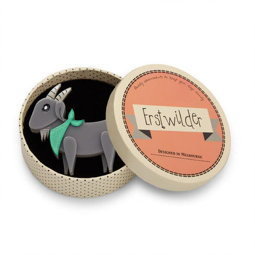 Erstwilder - Billy The Kid Goat Brooch - Wilder West (2018)