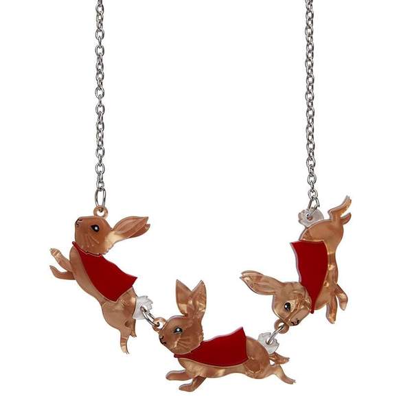 Erstwilder - Flopsy, Mopsy & Cottontail Necklace - Peter Rabbit (2018)