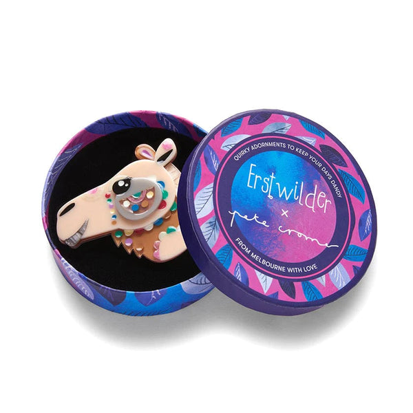 Erstwilder - The Cautious Camel Brooch - Pete Cromer Wildlife (2022)