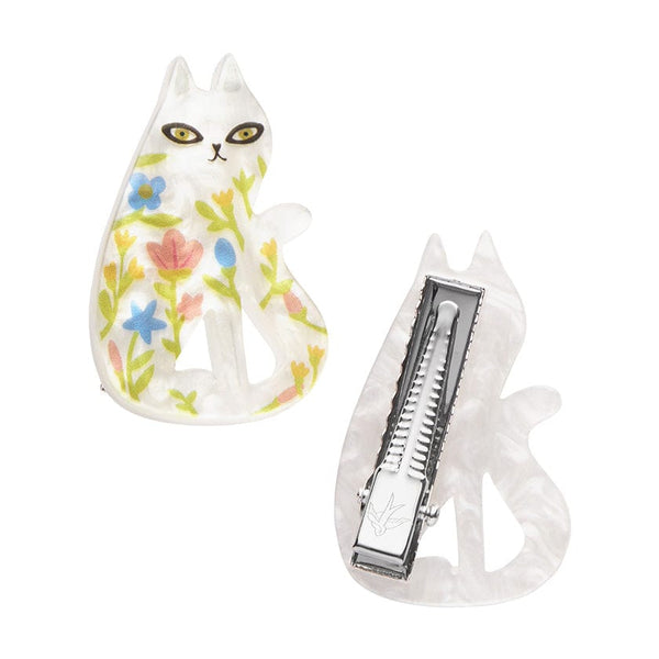 Erstwilder - Feline Florescence Hair Clips Set - Terry Runyan (2023)