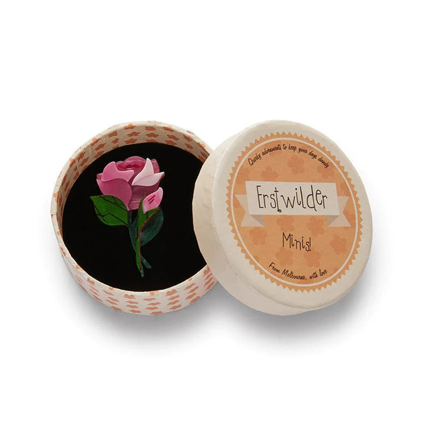 Erstwilder - Budding Romance Mini Brooch - Mini Insects and Flowers (2022)