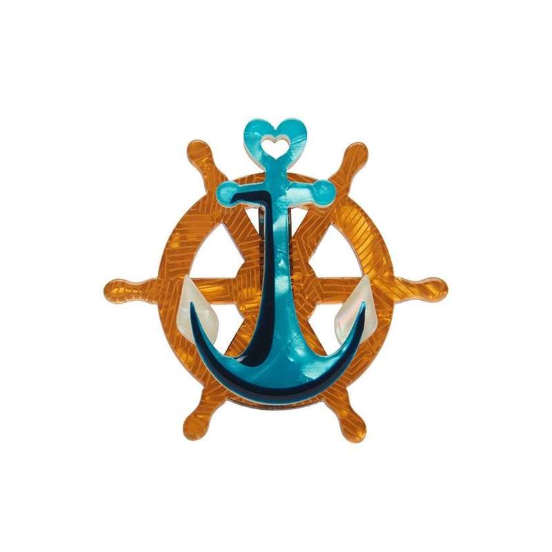 Erstwilder - Helm and Home Mini Brooch - Nautical Minis (2021)