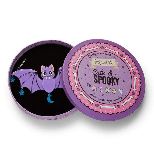 Erstwilder - Baron Von Bat Necklace - Cute & Spooky by Mimsy (2021)