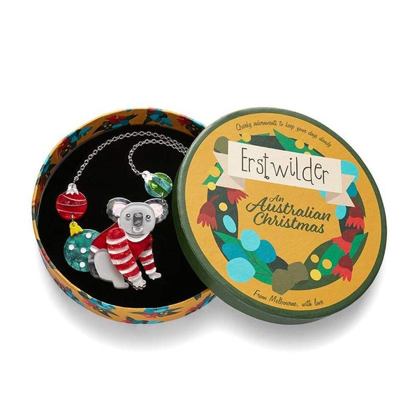 Erstwilder - Comfy Christmas Koala Necklace - An Australian Christmas (2021)