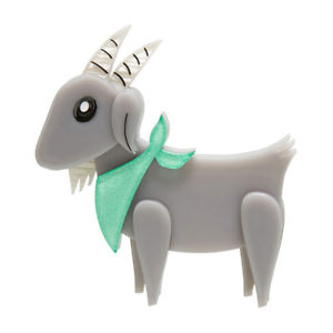 Erstwilder - Billy The Kid Goat Brooch - Wilder West (2018)