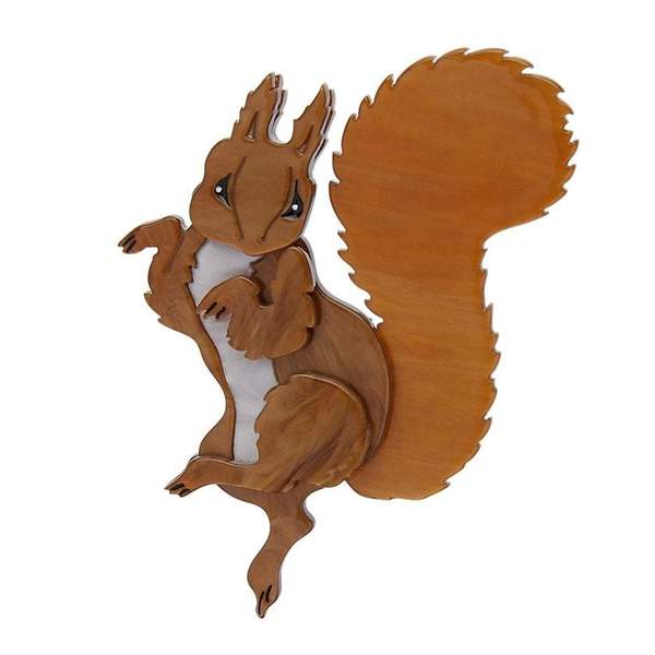Erstwilder - Squirrel Nutkin Brooch - Peter Rabbit (2019)
