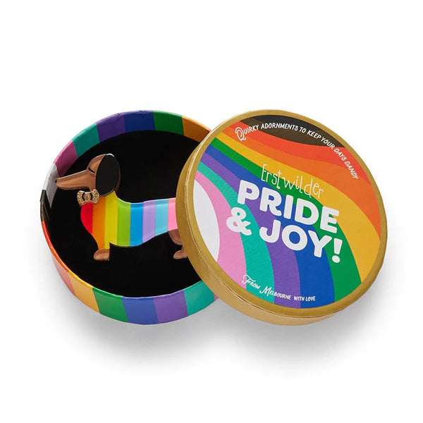 Erstwilder - Spiffy the Supportive Dog Brooch - Pride & Joy (2022)