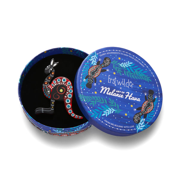 Erstwilder - The Kangaroo 'Yuri' Brooch - Melanie Hava (2022)