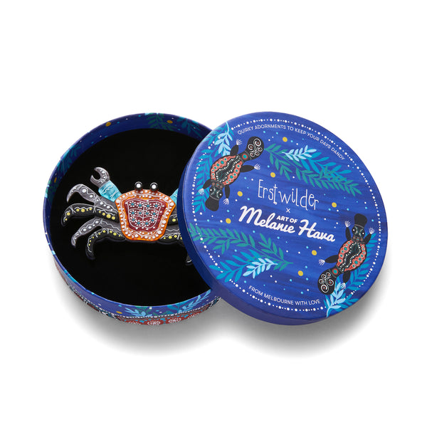 Erstwilder - The Crab 'Gadambal' Brooch - Melanie Hava (2022)