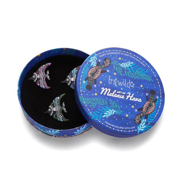 Erstwilder - The Fish 'Guya' Mini Brooch Set - Melanie Hava (2022)