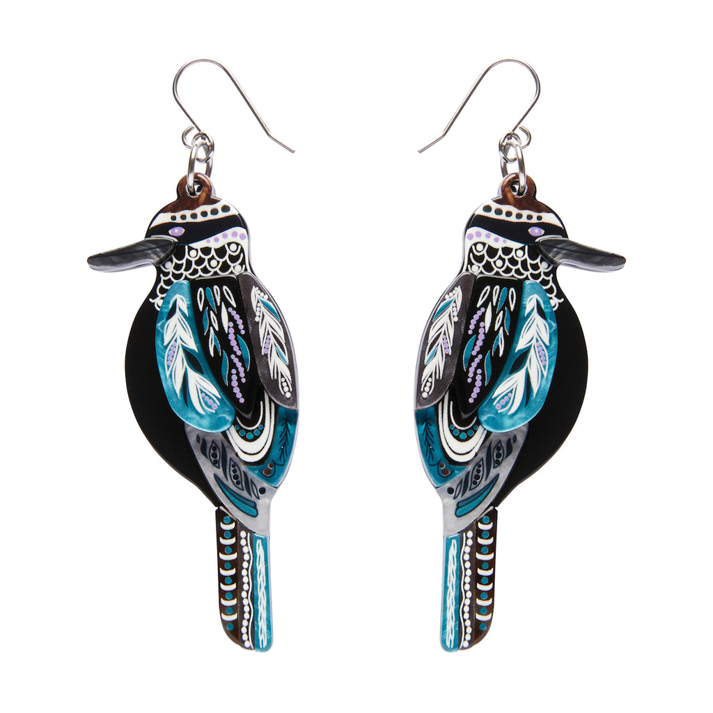 Erstwilder - The Kookaburra 'Gunggaga' Drop Earrings - Melanie Hava (2022)
