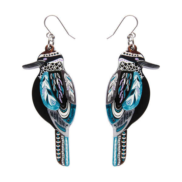 Erstwilder - The Kookaburra 'Gunggaga' Drop Earrings - Melanie Hava (2022)