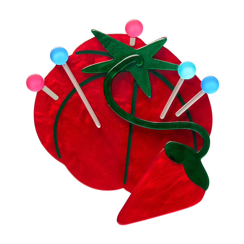 Classic Pin Cushion Brooch - Erstwilder Arts & Crafts 2 (2026)