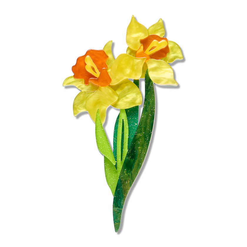 Erstwilder - Garden Goddess Daffodil Brooch - 15th Birthday Fan Favorites (2026)