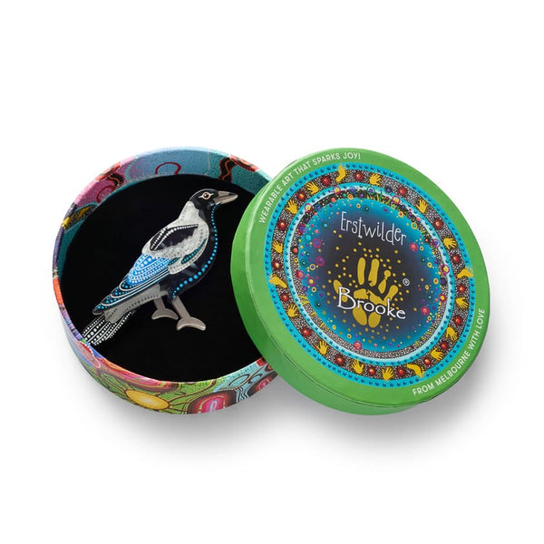 Erstwilder Magpie Kulpurru Brooch - Brooke Sutton (2026)