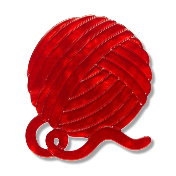 Ball of Yarn Simplified Mini Brooch - Erstwilder Arts & Crafts 2 (2026)