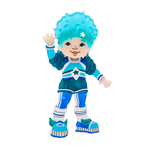 Erstwilder - Buddy Blue Brooch - Rainbow Brite (2025)