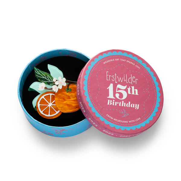 Erstwilder - Orange Crush Brooch - 15th Birthday Fan Favorites (2026)
