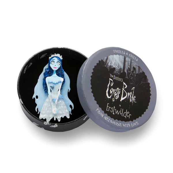 Erstwilder - Emily the Corpse Bride Brooch + Enamel Pin Gift Pack - Thrills & Chills (2025)