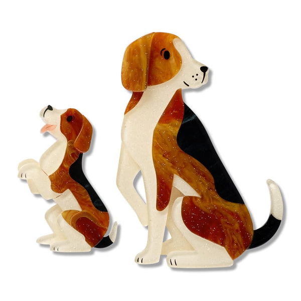 Paw by Paw Dog Brooch Pair - Erstwilder By Your Side Brooch (2026)