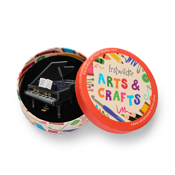 Play it Again Brooch - Erstwilder Arts & Crafts 2 (2026)