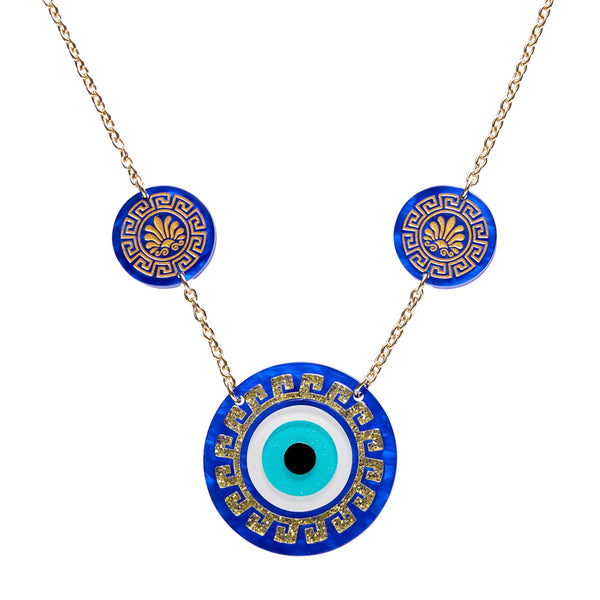 Erstwilder - Evil Eye Amulet Necklace + Evil Eye Amulet Drop Earrings - A Greek Odyssey (2026)